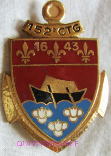 In18935 insigne 152 - -, 152°