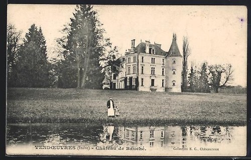 Cpa vendoeuvres indre - cpa,
