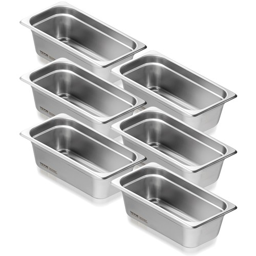 Vevor 6pcs bac gastronorme - bac,