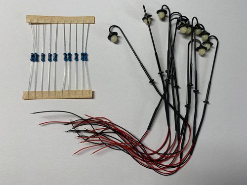 Lot lampadaires pour - de,