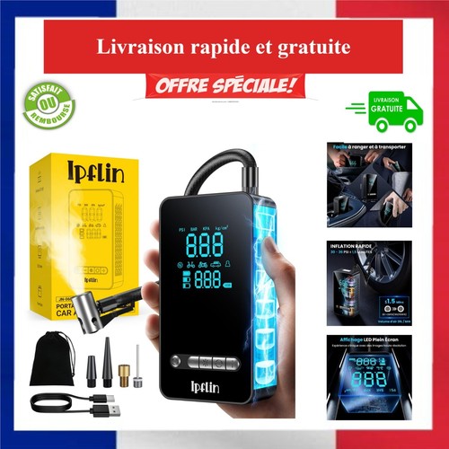 Gonfleur pneus voiture sans - gonfleur,