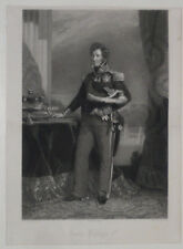 LOUIS PHILIPPE 1er GRAVURE Sandoz Winterhalter Prudhomme GALERIE VERSAILLES 1840