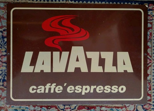 Enseigne publicitaire lavazza - enseigne,