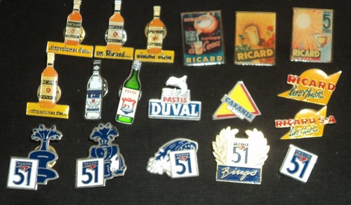Lot pin publicitaire - 18,