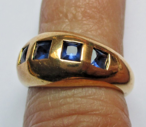 Ancienne bague jonc - , or