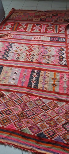 Grand tapis année 1950 - grand,