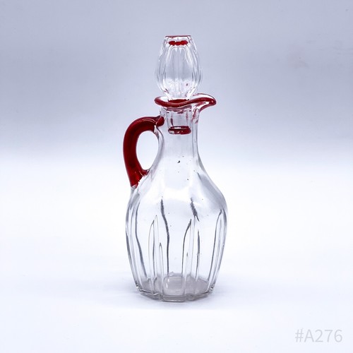 Vintage carafe verre - en,