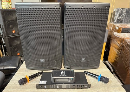 Jbl eon615 karaoke set - karaoke, used