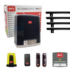 Kit BFT Deimos BT B600 600KG 24V Portail Coulissant Avec Crémaillère 4M 2618190