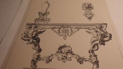 1860 console bois sculpté - 1860.console,