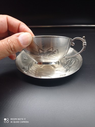 Tasse thé et coupelle - tasse, à