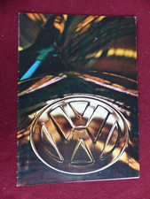 Catalogue  auto : volkswagen