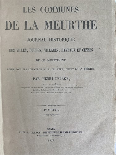 Lepage les communes la - les, de
