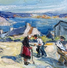 Beau Tableau ancien  paysage