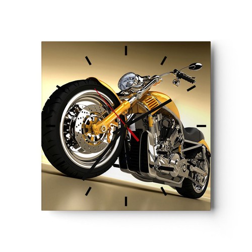 Horloge murale verre - murale, en