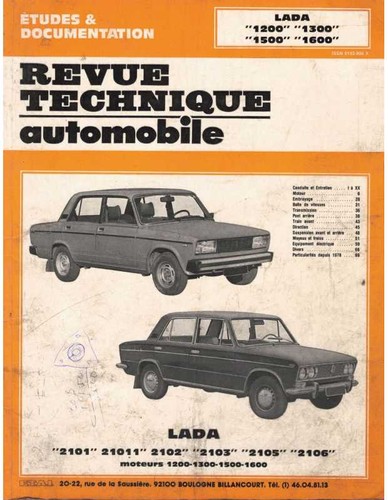 Revue technique lada - ▄▀▄,