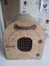 CAGE A PIGEONS OU AUTRES ANIMAUX EN BOIS TRAVAIL ARTISANAL