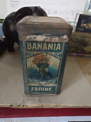 Ancienne boite tole - ancienne,