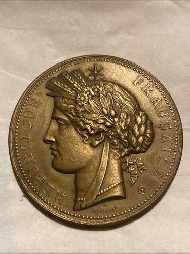 Médaille bronze exposition - médaille,