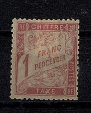FRANCE STAMP TIMBRE TAXE 39 "