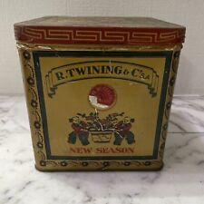 Boîte À Thé Publicitaire Ancienne 
