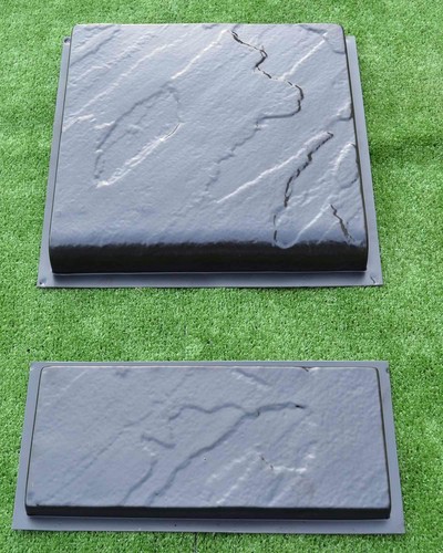 Set stair and riser - riser, mold