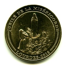 65 LOURDES Jubilé de la Miséricorde, Monnaie de Paris