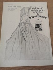Publicité de Presse de 1931 - Soie naturelle Textile Silk, Benti Voglio - 3116