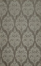 Neutre Damas Contemporain Zone Tapis 5x8 Laine Fabriquée à la Main pour A Cozy