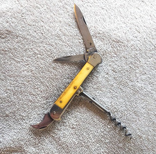 couteau à système ancien Suédois,  Hallström, Eskilstuna, belle matière.