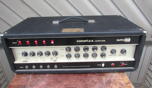 Vintage 1970s sunn - concert, p