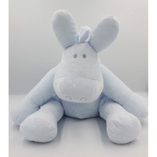 Grand Doudou Cheval Ane Paco bleu clair Poudre d'étoiles NOUKIE'S - 23806