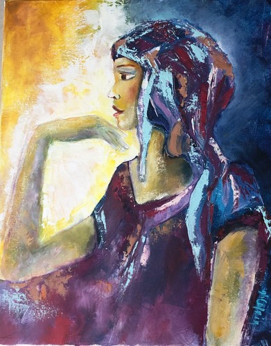 Tableau huile sur toile