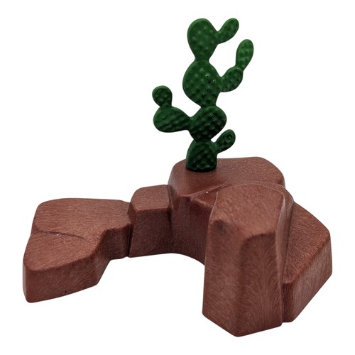 Playmobil roches brunes cactus