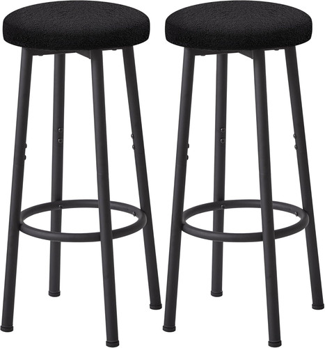 Tabouret bar noir - 67,