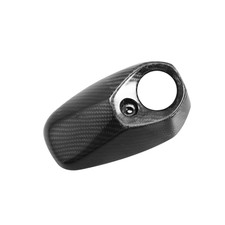 Couverture d'échappement en fibre de carbone pour Yamaha XMAX 2023