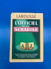 L'OFFICIEL DU SCRABBLE JEUX DE