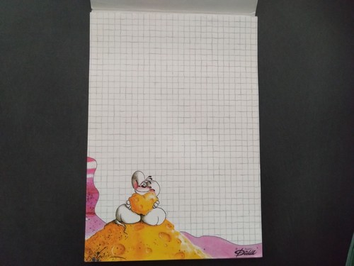 Diddl feuille blanche - feuille,
