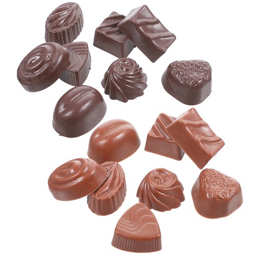 Pcs faux chocolat - faux,