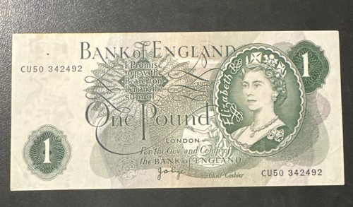 One pound queen elisabeth bank - elisabeth,