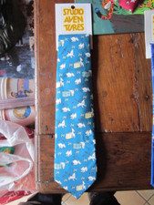 Cravate Tintin 100% soie