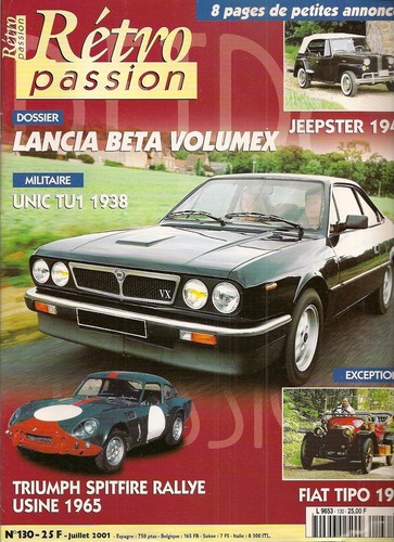 Retro passion 130 lancia beta - lancia,