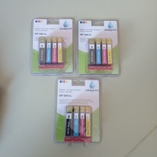 Lot 3 Cartouches D'encre Ink&print HP 364 XL
