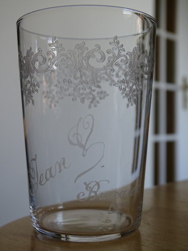 Baccarat ancien verre a - ancien,
