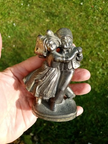 Statuette couple danseurs - statuette,