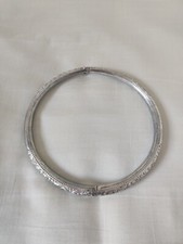 Collier Torque Argent Ancien Indochine Vietnam Début du 20ème