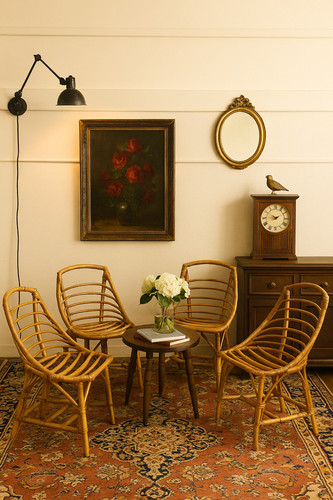 Lot chaises boules en - lot,
