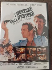 DVD L'AVENTURE C'EST L'AVENTURE - LINO VENTURA JACQUES BREL CLAUDE LELOUCH