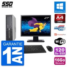 PC HP 6305 Pro SFF Ecran 27"
