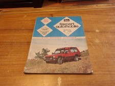 REVUE TECHNIQUE L'EXPERT AUTOMOBILE MATRA SIMCA RANCHO